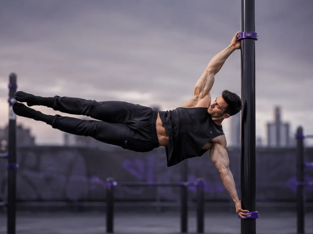 cómo hacer la bandera humana o human flag