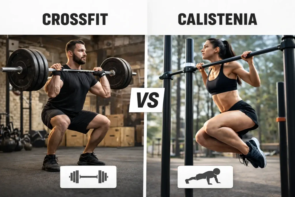 diferencia entre crossfit y calistenia